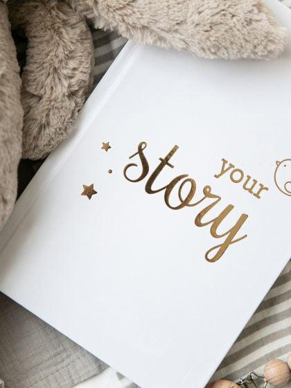 Your Story Baby Journal (Bebek Günlüğü) ✩ Kutusuz ✩ Beyaz