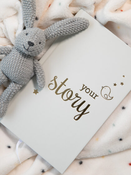 Your Story Baby Journal (Bebek Günlüğü) ✩ Kutusuz ✩ Taş Rengi